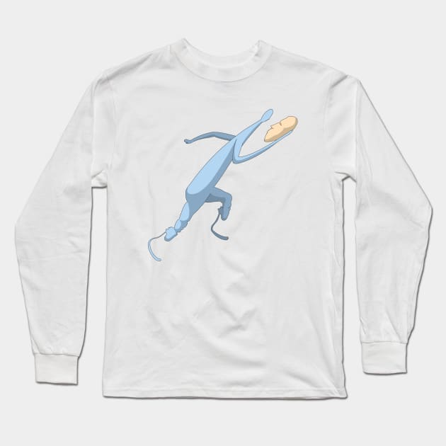 Running man Long Sleeve T-Shirt by Maksym